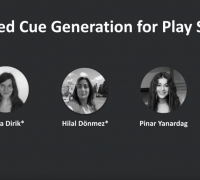Alara Dirik, Hilal Donmez, Pinar Yanardag Best Paper Award for Controlled Cue Generation for Play Scripts