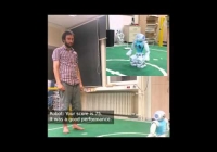 Yaşlılar için egzersiz robotu: Bu robot, yaşlı kişilere günlük egzersiz hareketlerinde yardımcı olarak yaşam kalitelerini artırıyor.